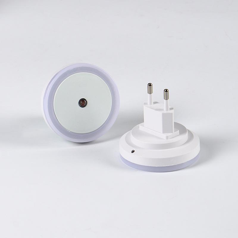 Smart LED Night Light with Dual Standard Socket and Energy-Saving Sensor