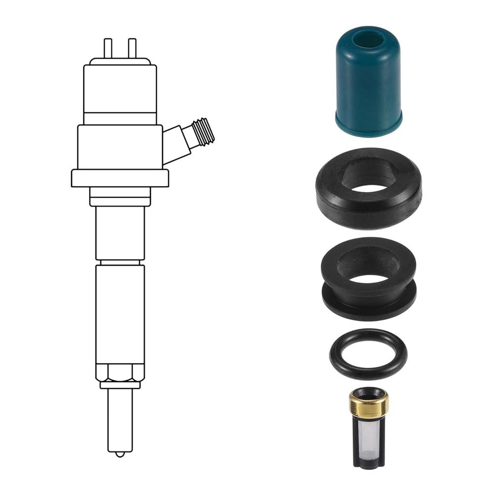 Car Fuel Injector Repair Seal Rebuild Kit For Toyota 3VZE 3.0L Truck 88-95 4319
