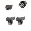 2 Pieces Luggage Suitcase Wheels Spare Parts Impact Resistant Silent Wear Trolley Bag