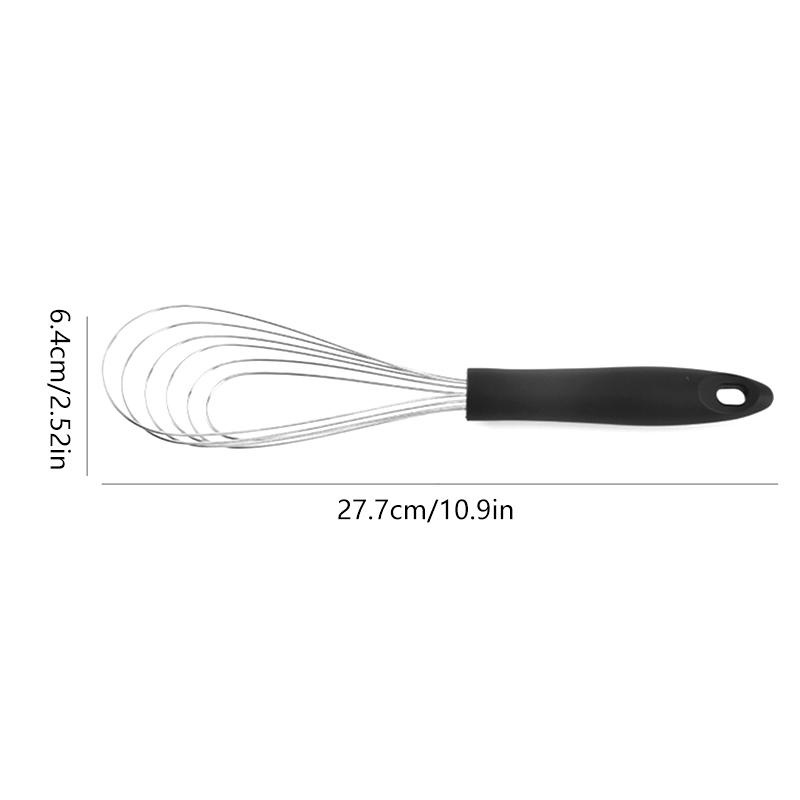 Fan-shaped Manual Egg Beater Sector Whisk Cream Mixer Stainless Steel Egg Whisk Stirring Mixing Sector Coil Style Egg Tool Home
