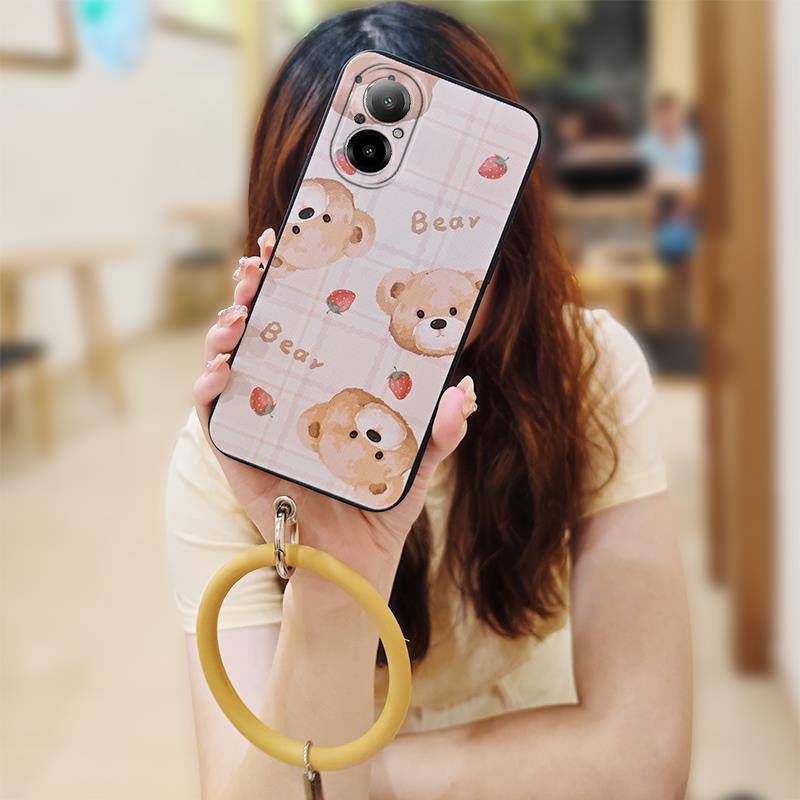 Cute Dirt-resistant Phone Case For Realme C67 4G Anti-knock Soft Case Heat Dissipation Youth Creative Back Cover Funny