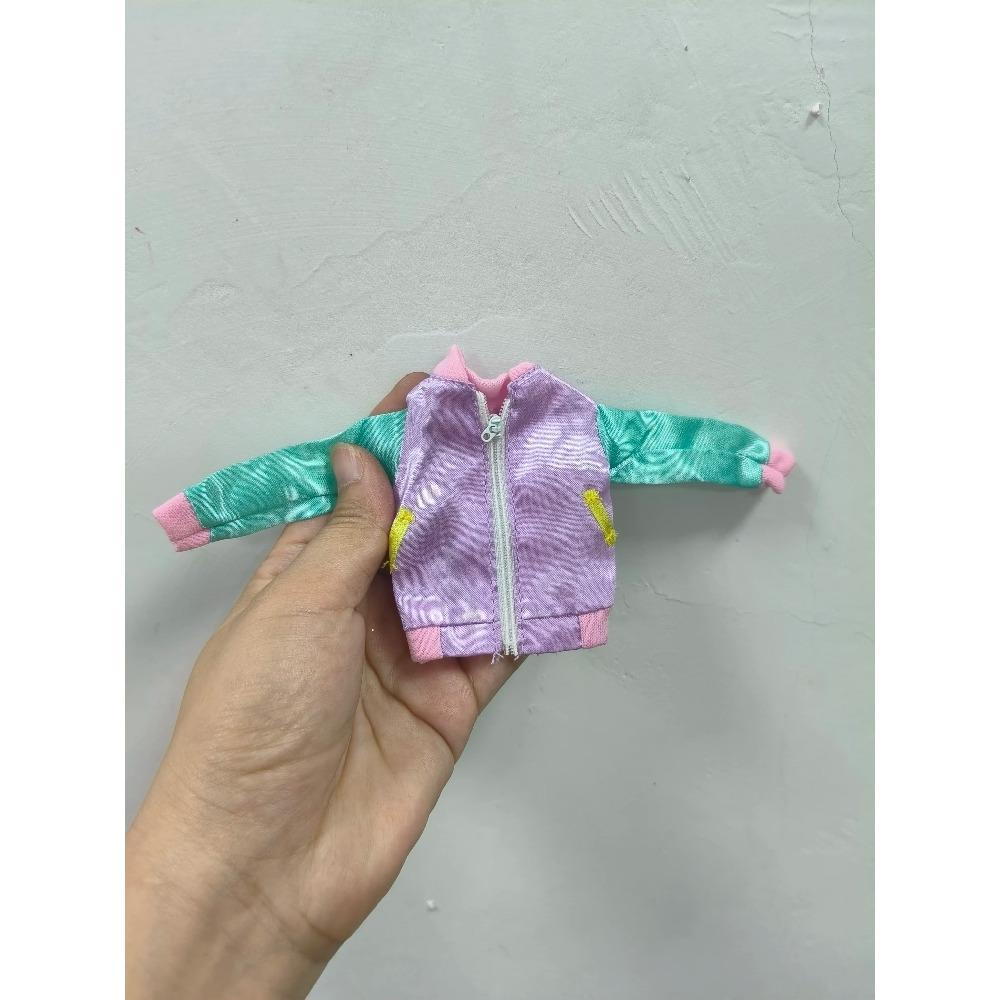 Bratz Head Body Clothes Fur Tops Coat For 30cm Doll