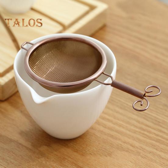 Tekanna Dekorativ Rostfri Enfärgad Användbar Slät Yta Te-sil Hushållstillbehör