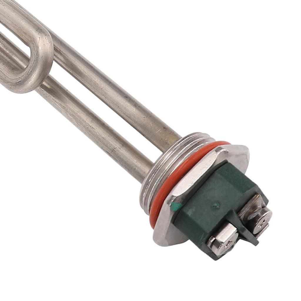 Electric Water Heater Heating Component Replacement Universal 1-1/4in Thread Heating Tube 3000W for Immersion Submersible