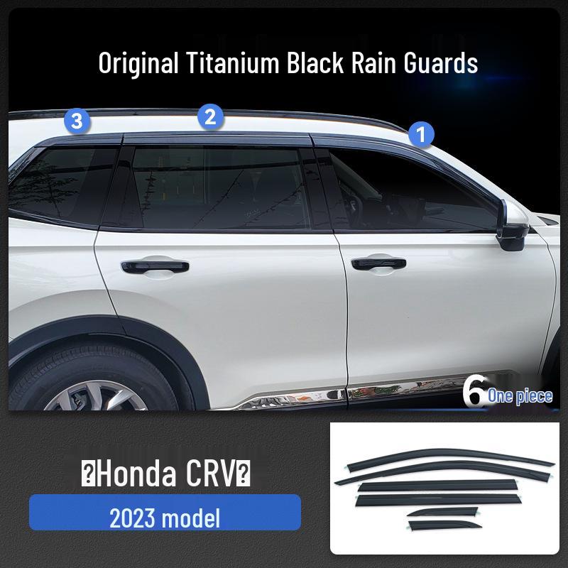 TXR Rain Visor for Honda CRV/Breeze - Window Shield & Car Decoration Accessory
