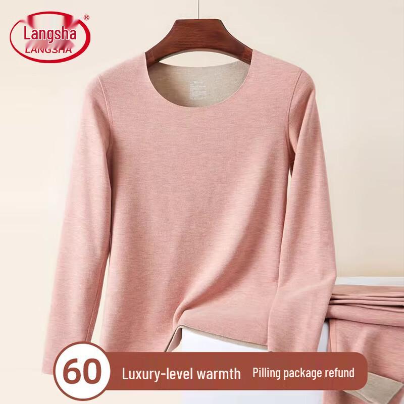 LANGSHA Women's Acrylic Heating Thermal Base Layer Top