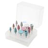 12Pcs/Set Mix Dental Silicone Rubber Grinding Heads Teeth Polisher Low-speed Machine Composite Flnish and Polish For Dentist