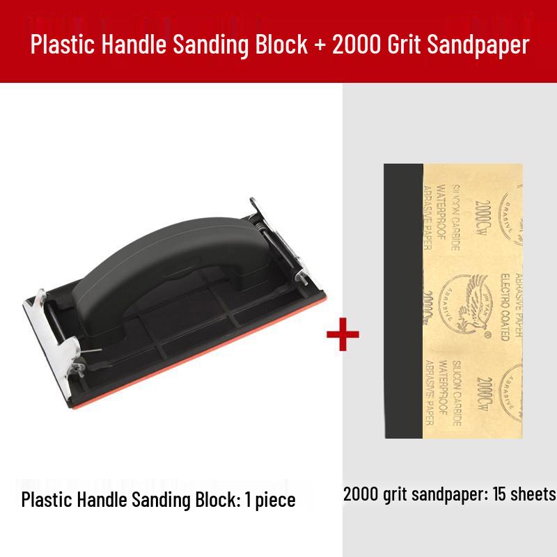 Handmade Sandpaper Holder Wall Sanding Block Clip Tool