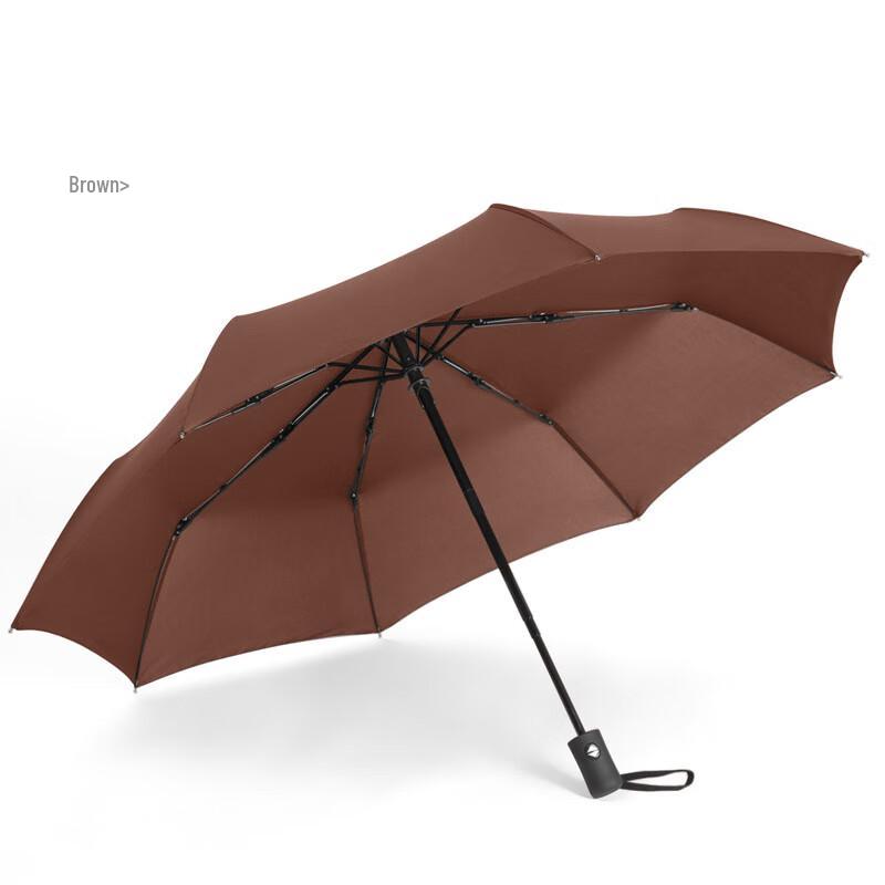 Nanqiao Large 8-Rib Tri-Fold Sun Rain Umbrella