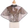 Salon Coloring Dye Collar Barber Hairdresser Hairdressing Cape Waterproof Hair