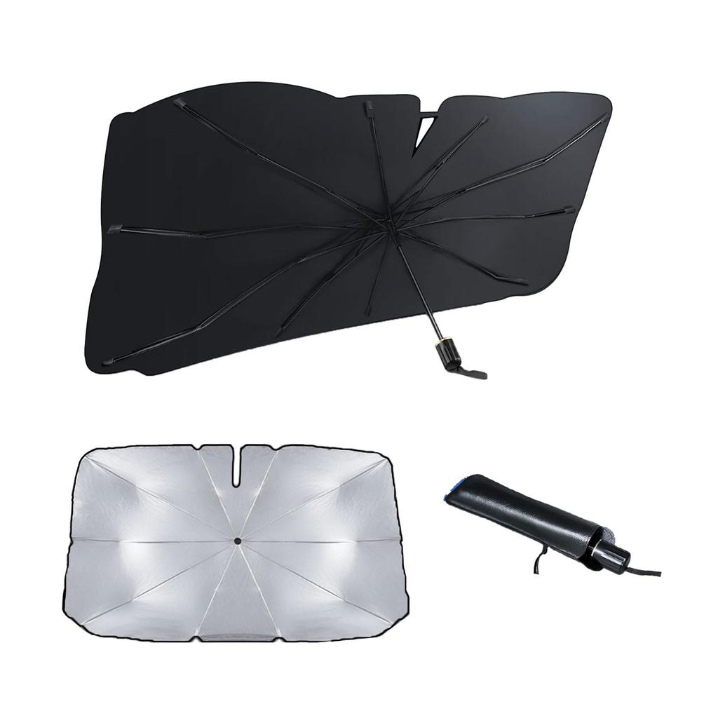 Misora Pockets Car Foldable Umbrella for Front Heat Thin Car Light Small Sunshade, Cars, Protection, Shade, Accessories, Car,
