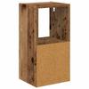 Nightstand Set of 2 Reclaimed Wood Look 25.5 x 22 x 49.5 cm Engineered Wood