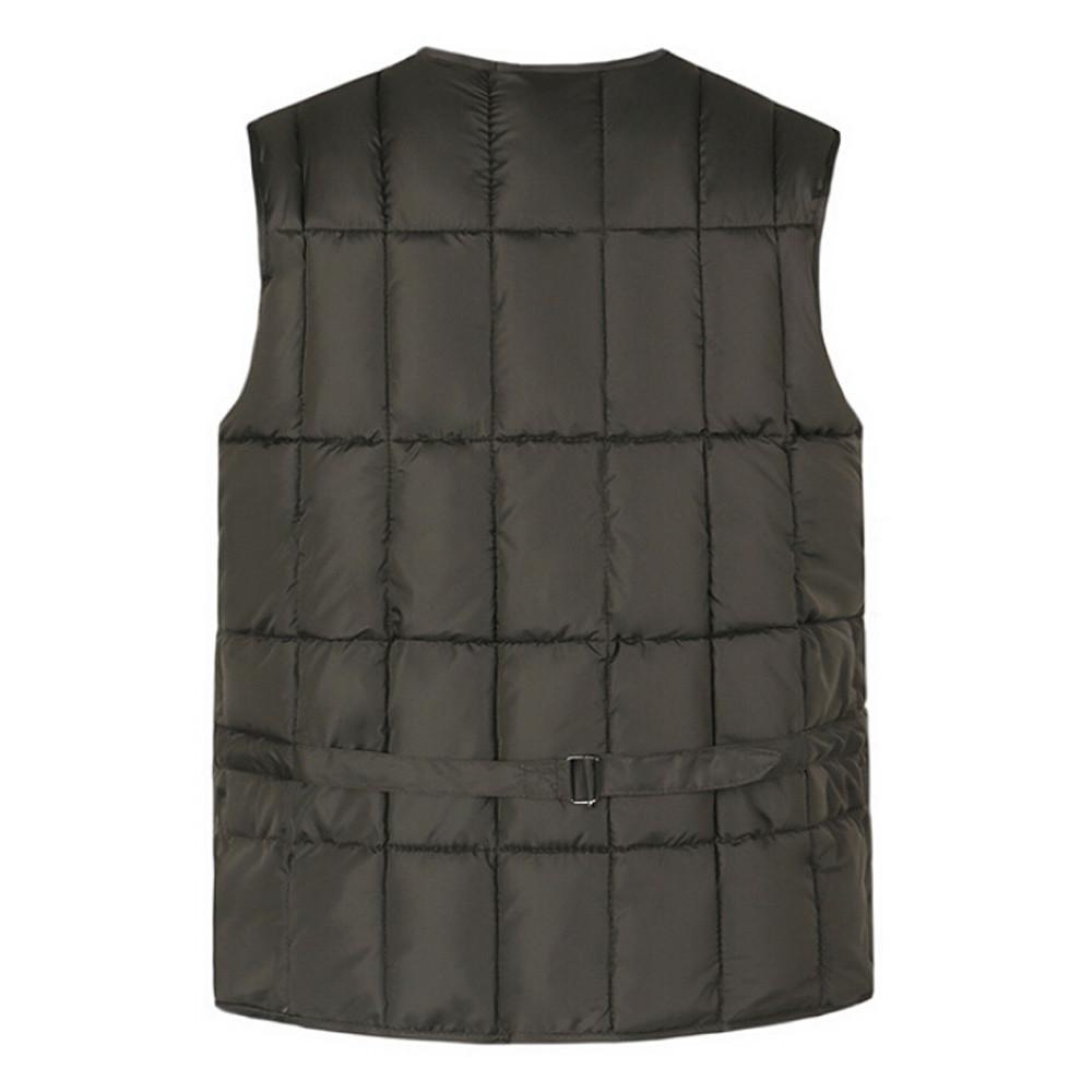 Men  Winter Fashion Multi Pocket  Color Waistcoat Vest Jacket Top Coat