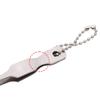 Ringöffner Mini Zange Schnellsprengringe Öffner Werkzeug Mit/Ohne Kette Knotenbinder für Angelschnur Pinzette Schneidzange Tackle
