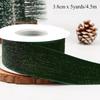 6-38mm Red Dark Green Velvet Ribbon Artificial Home Room Decor Christmas Tree Pendant Gift Packaging Bow DIY Party Decoration