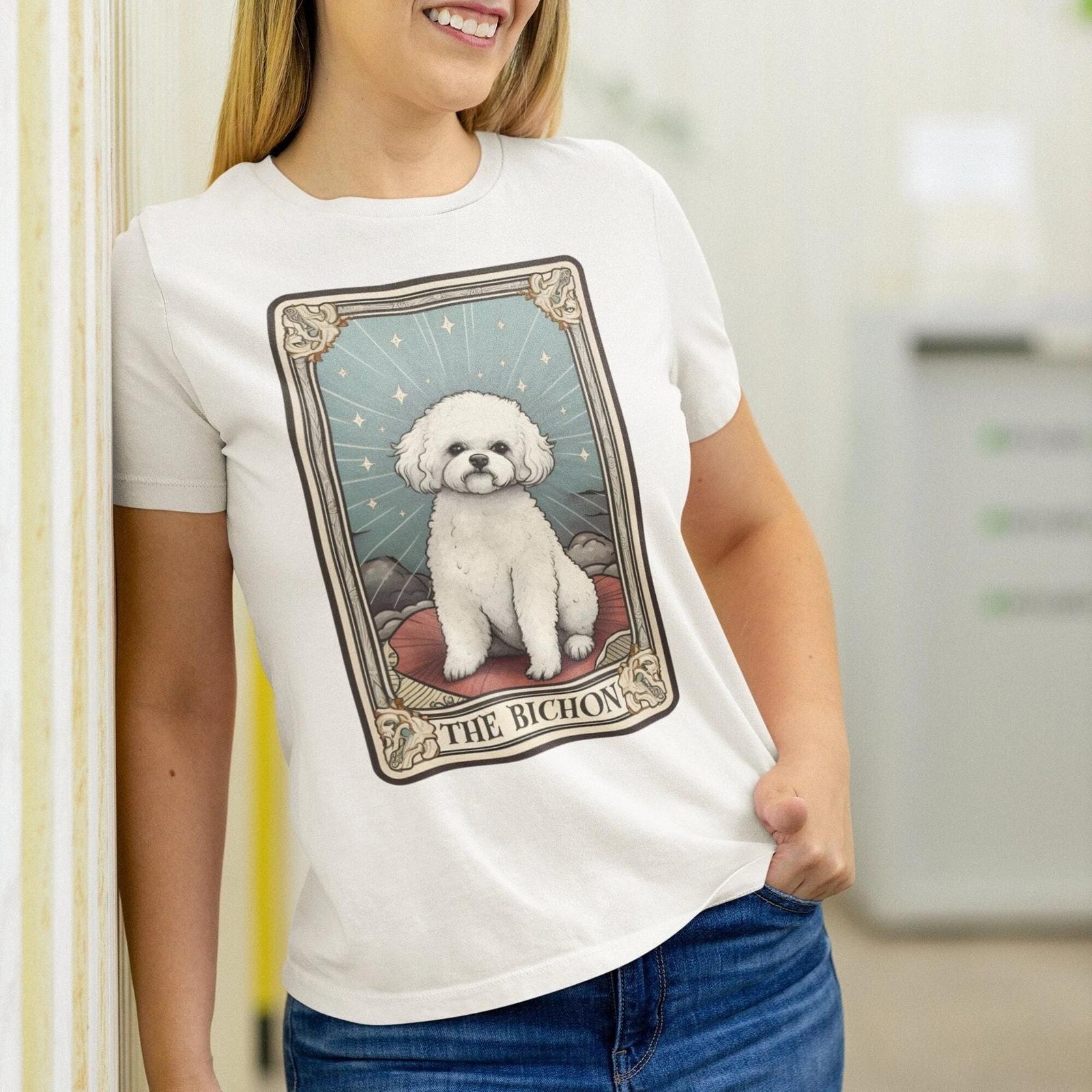 The Bichon Tarot Card Shirt L