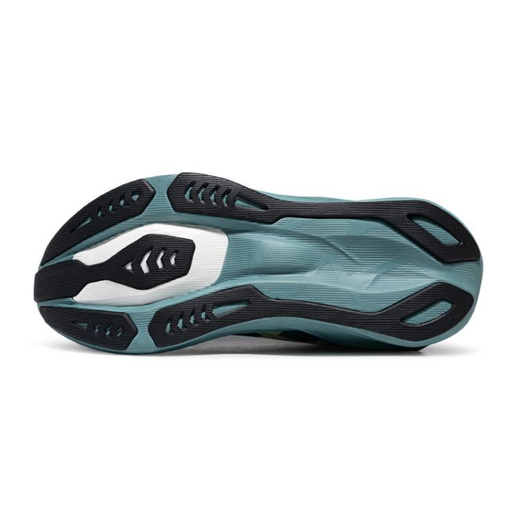 Asics Novablast 6 Comfortabele Ademende Responsieve Hardloopschoenen Heren sneaker Blauw Groen 1011C243-401