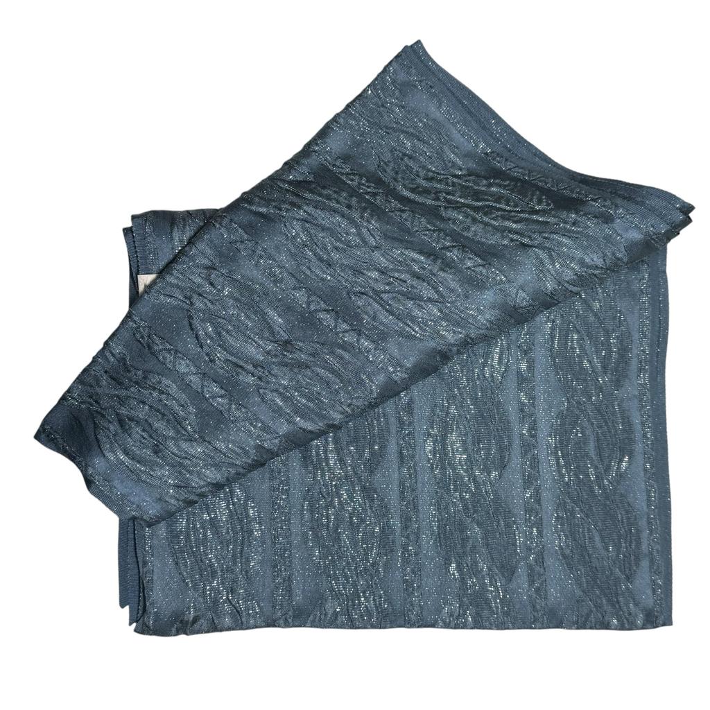 made in plain 10 Obiage, kimono, furisode, Japan, dyed, colors, 100% silk, OA-08 (5 gray)