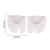 1Pair Soft Silicone Gel Forefoot Pads Toe Protector Pain Relief Pads for High Heels Ballet Foot Care