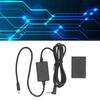 LP E12 Dummy Battery Digital Camera DR E12 DC Coupler Dummy Battery with Type C Power Adapter for M50 M200 M50 Mark Ii M100 M10 M M2