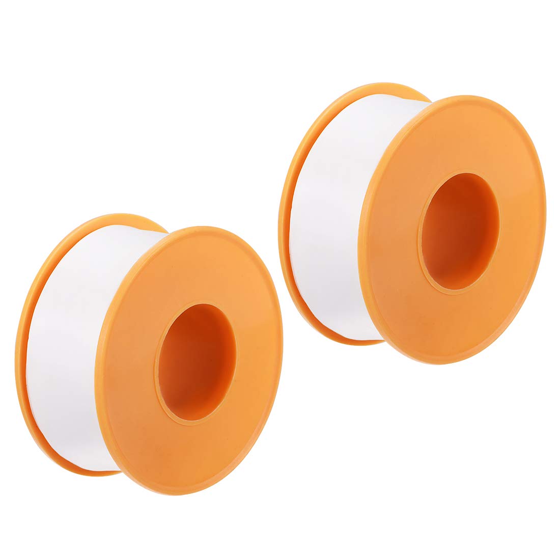 

uxcell Sealant Tape, PTFE Pipe Sealant, 7.9 x 6.6 ft (20 x 20 m), помаранчевий