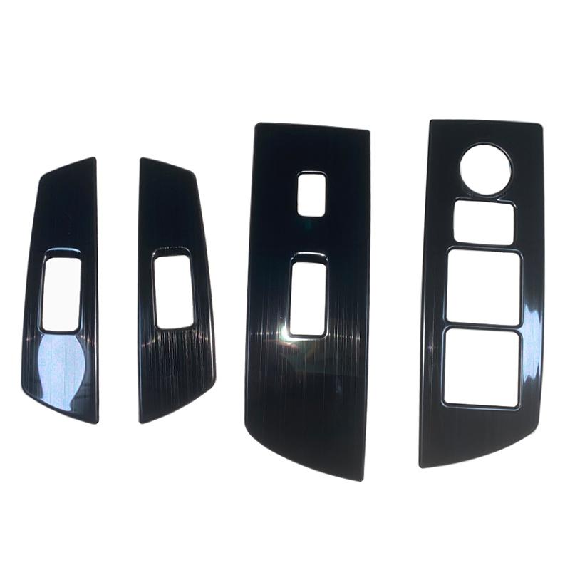 For Mazda CX9 Cx9 CX-9 Car Accessories Window Glass Lift Button Switch Panel Trim Inner Handrail Frame Stickers
