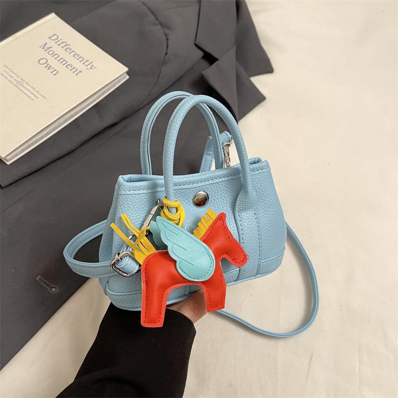 Autumn Girls Handheld Garden Bag With Pu Material For Kindergarten Use