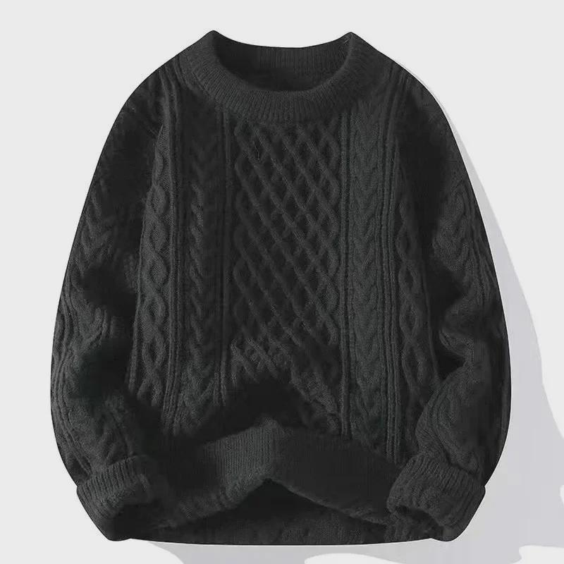 Wine Red Zodiac Year Knitted Sweater for Men and Women - Christmas and Winter Fashion