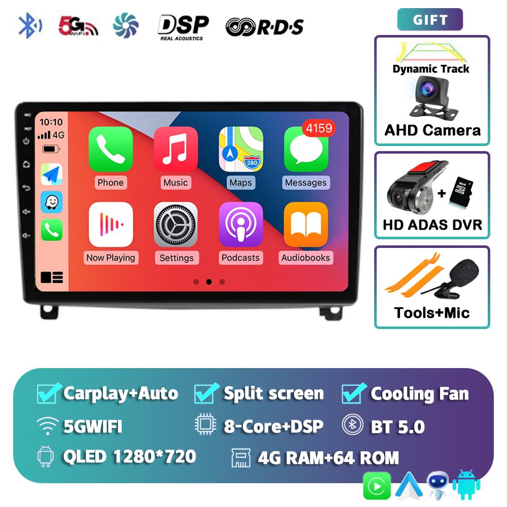 Android 14 Carplay Auto For Peugeot 407 1 2004-2011 Car Radio Multimedia Video Player Monitor Navigation GPS Autoradio Stereo BT