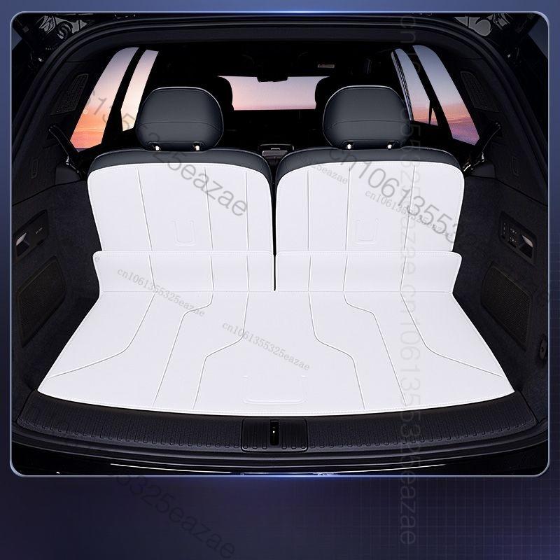 For Tesla Model YL 2026 2025 2027 Leather Trunk Mats Fully Surrounded Waterproof Non-Slip Liner Custom Floor Mat Accessorie