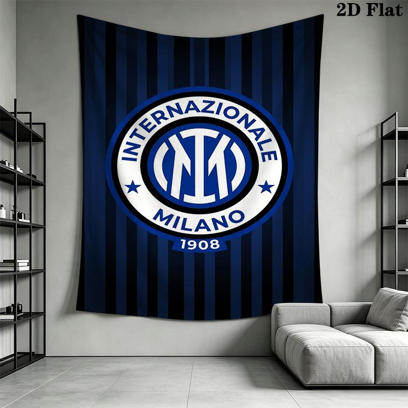 Inter Milan Logo Threepiece Set 1 Duvet Cover 2 Pillowcase Without Core Duvet Cover And Pillowcase Christmas Birthday Gift