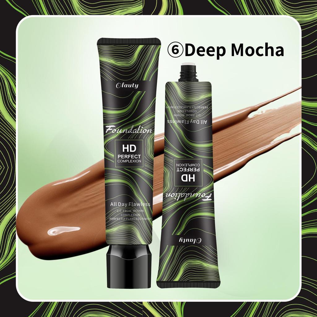  Waterproof Liquid Foundation 30g Concealer, Moisturizing, Suitable for All Skin Types