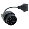 Langlebig-Für BMW 20-Pin auf OBD2 16-Pin Schnittstellenstecker OBDII Adapter für BMW E36 E39 E30 F20 X5 Z3 E53 Auto Diagnosekabel