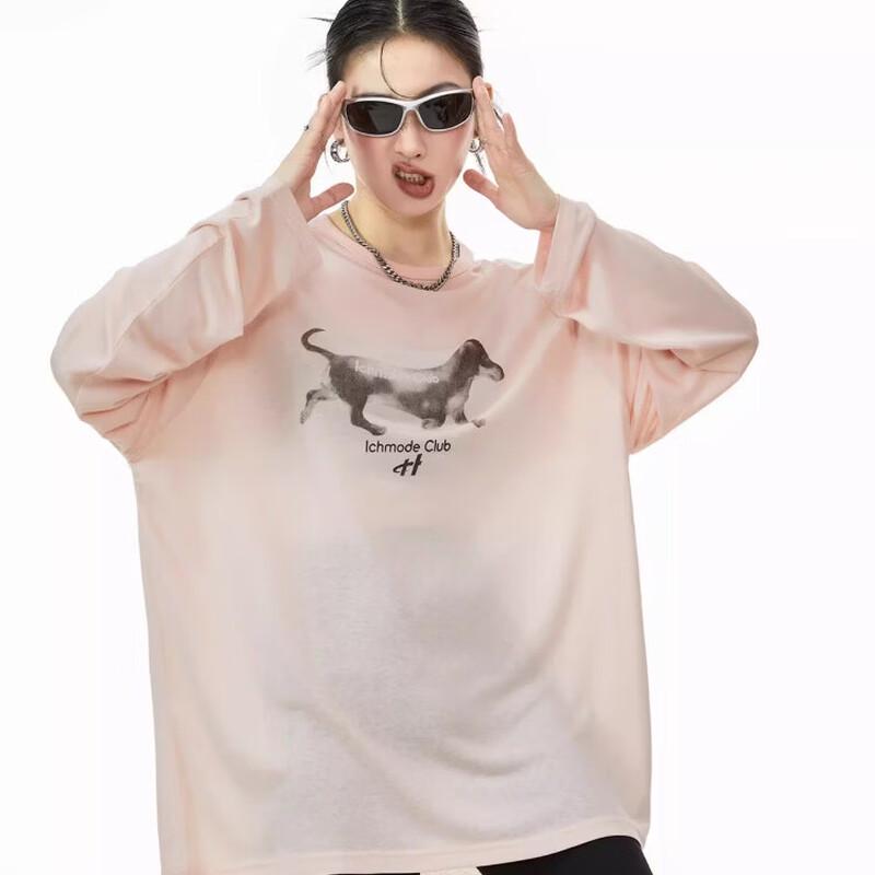 ICH MODE Women s Cooling UV Protection Loose Long Sleeve Top M
