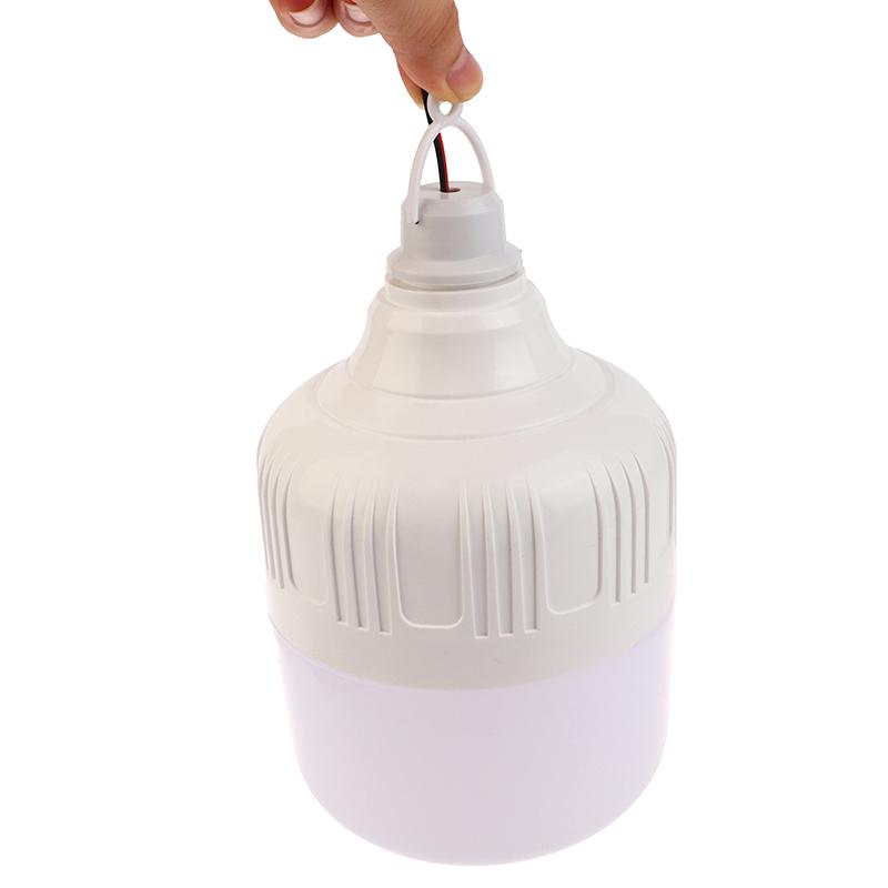 50W 12V Portable Clamp Lamp Emergency Lights Rechargeable Led Lantern Outdoor Tent Lamp Bbq Fishing Camping Lighting Bulb