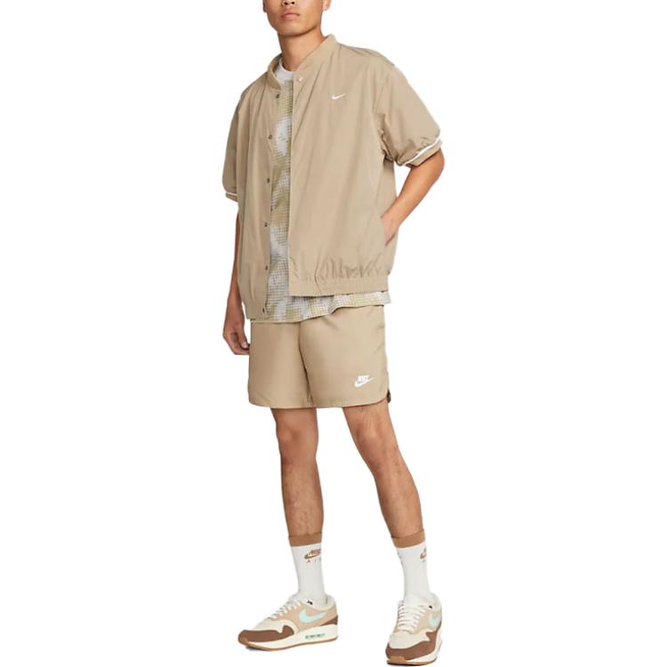 New Nike Sports Shorts Men's Brown Gray DM6830-247