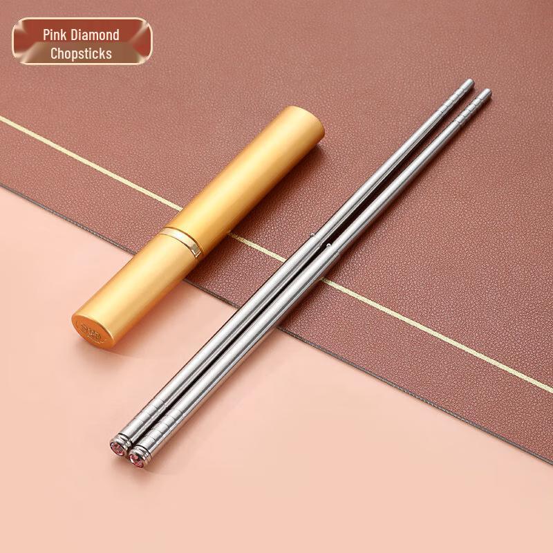 Portable Stainless Steel Chopsticks Set