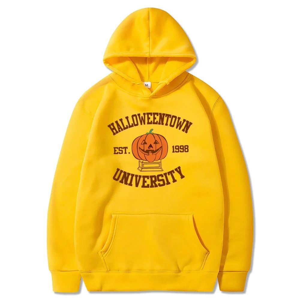 Halloweentown Hoodie Halloweentown Est 1998 Pullover Vintage Halloween Town Fall Sweater Unisex Trendy Halloween Party Hoodies