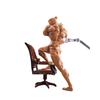1/12 Scale Male Figure, 6-Inch Romankey Super Flexible Muscle Strong Male Action Figure Miniature Figure Body Doll Collection (Yellow Skin)