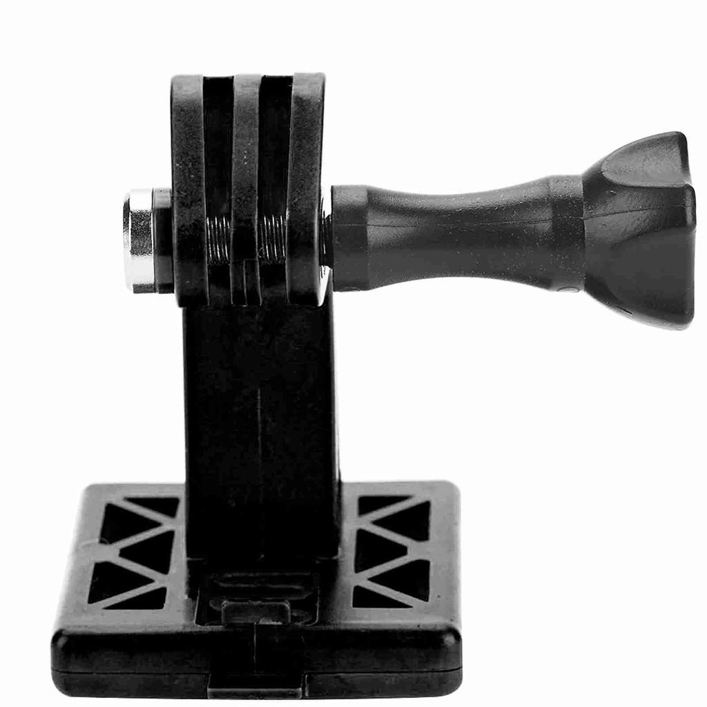 Lightweight Nylon Portable Helmet Adapter Base Fixed Mount for Camera (Black)