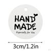 100 Paper Tags Wedding Party Favor Label Price Tag-(Handmade)