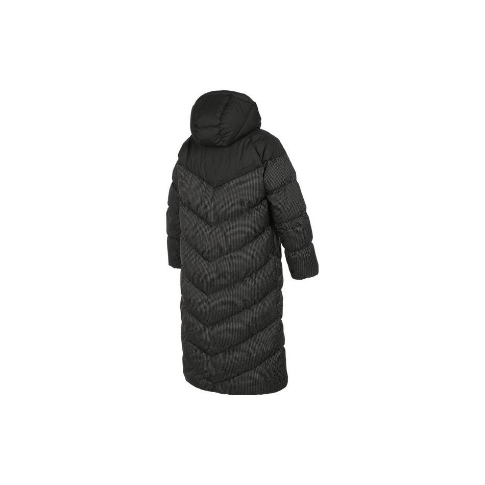 Nike Windproof Warm Sports Hooded Long Sleeve Down Jacket Women Outerwear Black FD8213-010