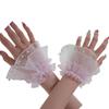 Artificial Pearls Lace Arm Sleeves Faux Cuff Sleeves For Women Photography Wear