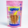 Pet Food Dog Snacks: Chicken, Duck & Beef Wrapped Rawhide Dental Chews 400g