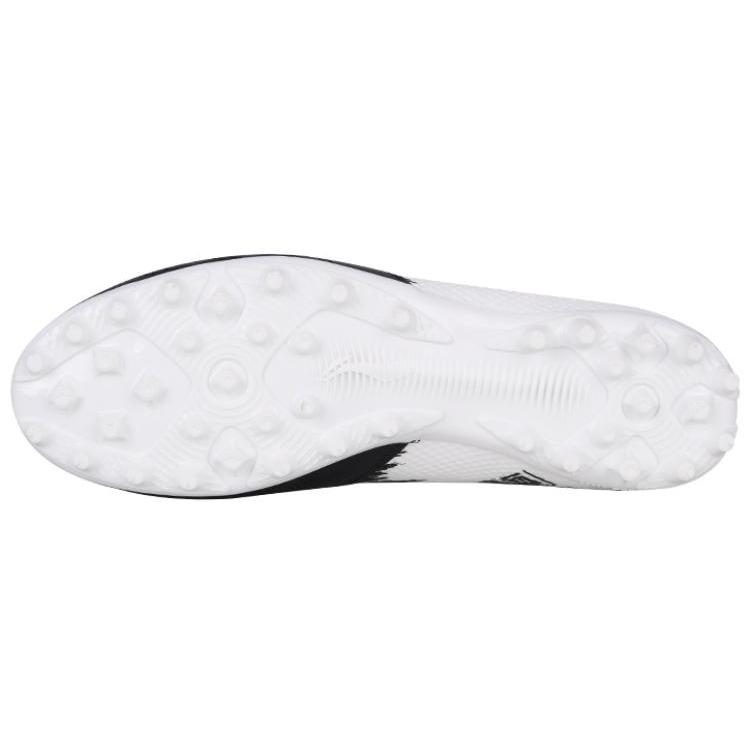 Li Ning MG Multi Ground Natural Grass Abrasion Resistant Soccer Shoes Men's Black White YSFT007-1