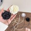 Camellia Black Rose Choker Necklace