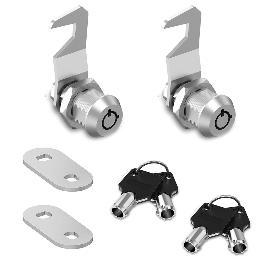 1/2 Set Tool Boxes Locks Mailbox Cylinder Thread Tubular Cam Lock Cupboard Box Lock With Keys Furniture Hardware