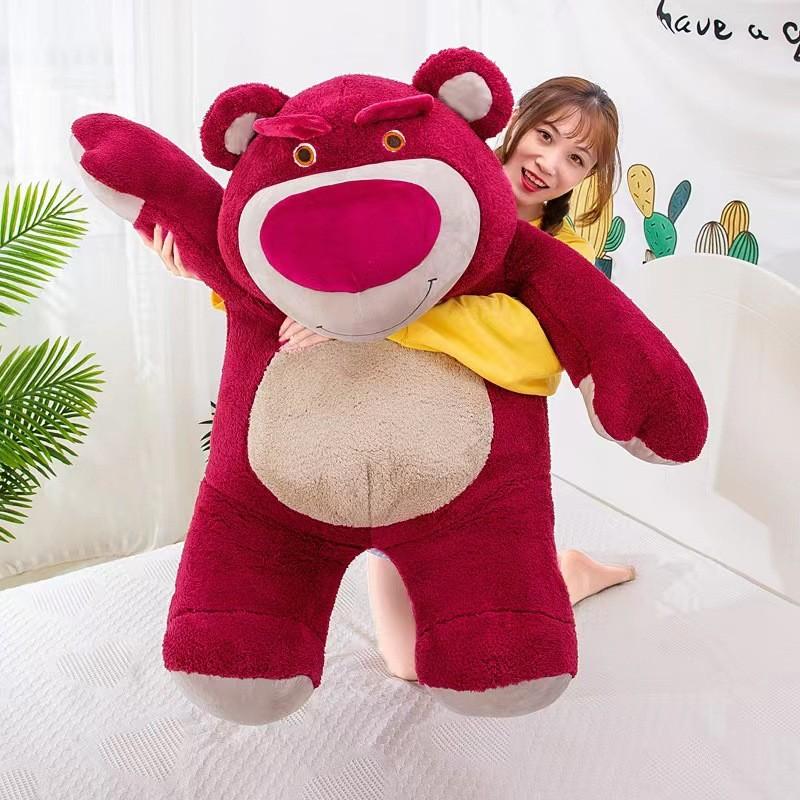 Pink Lotso Rose Plush Toy Cute Cartoon Sleep Buddy Girls Children Gift Birthday
