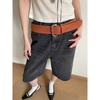 Vintage Pu Leather Wide Belt Fashion Accessory For Casual Wear