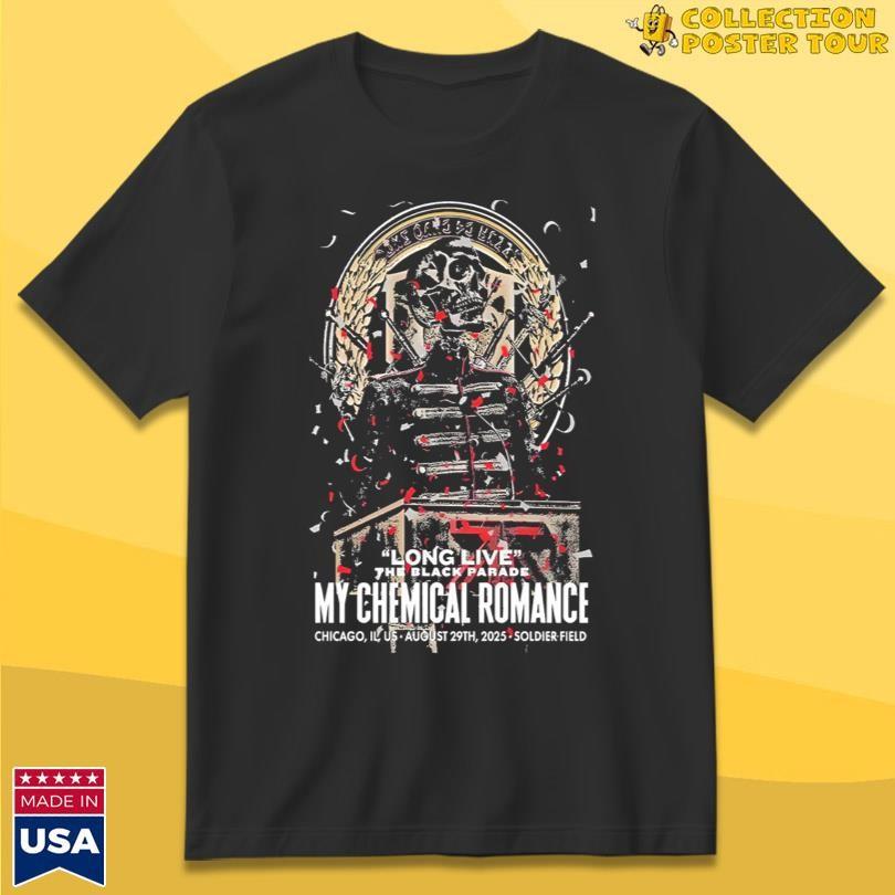 My Chemical Romance Chicago IL August 29 2026 Concert T-Shirt XXXL